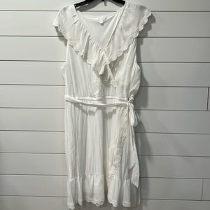 White Summer Dress. 1065.